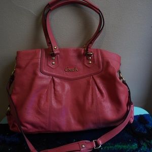 Pink Coach purse